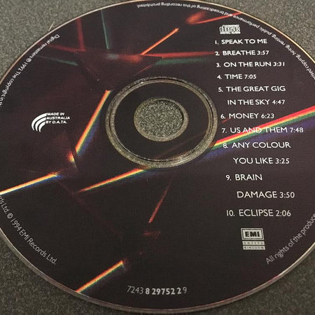Pink Floyd : Dark Side Of The Moon (CD, Album, RE, RM)