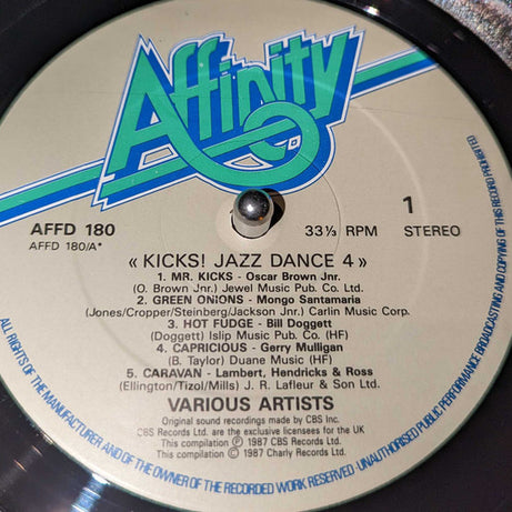 Baz Fe Jazz : Jazz Dance 4 (Kicks!) (2xLP, Comp)