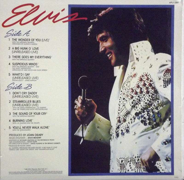 Elvis Presley : Greatest Hits - Volume One (LP, Comp)