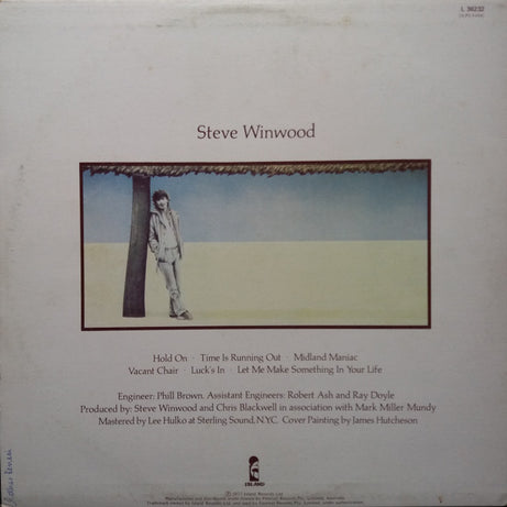 Steve Winwood : Steve Winwood (LP, Album)