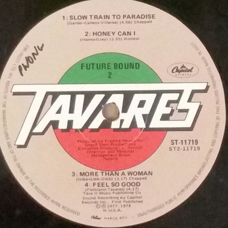 Tavares : Future Bound (LP, Album)