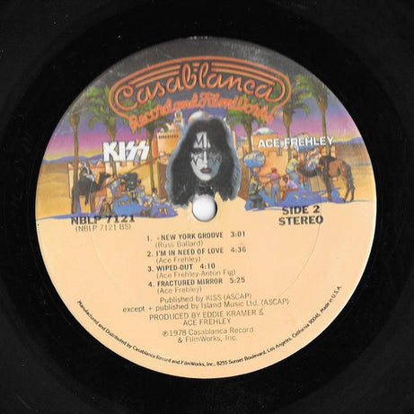 Kiss, Ace Frehley : Ace Frehley (LP, Album, Ter)