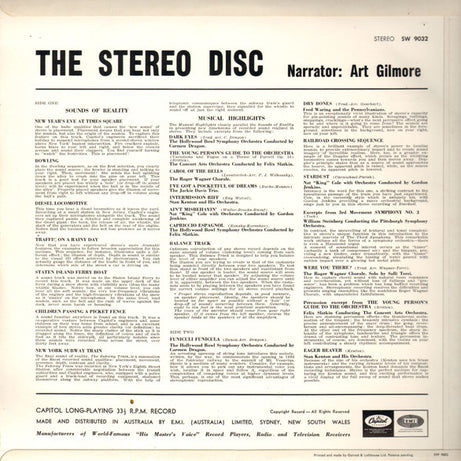 Various : The Stereo Disc (LP, Boo)