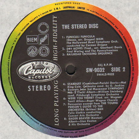 Various : The Stereo Disc (LP, Boo)