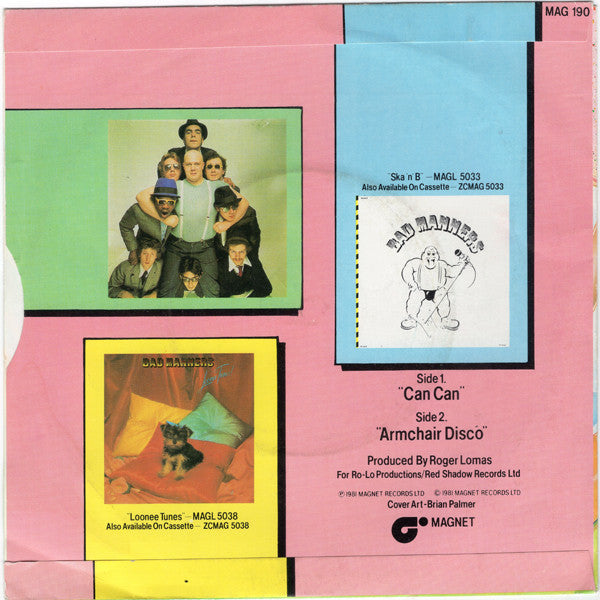 Bad Manners : Can Can (7", Single, Sol)