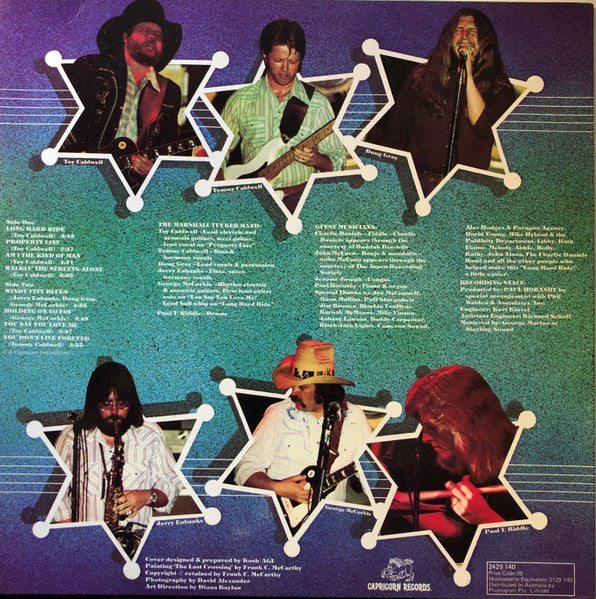 The Marshall Tucker Band : Long Hard Ride (LP, Album)