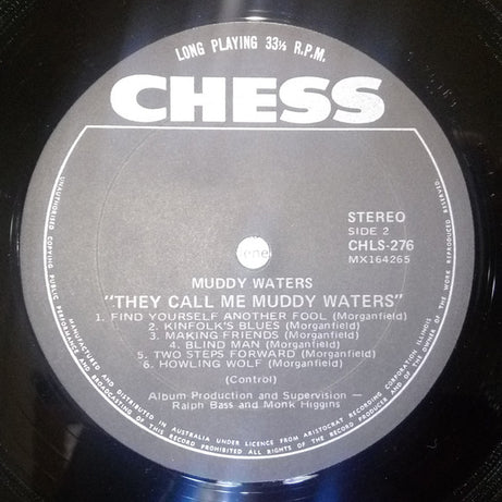 Muddy Waters : They Call Me Muddy Waters (LP, Comp)