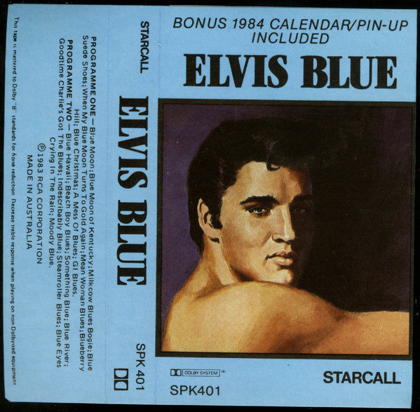 Elvis Presley : Elvis Blue (Cass, Comp)