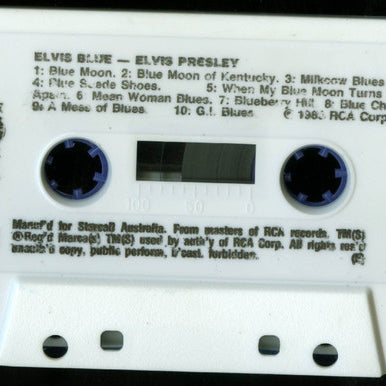 Elvis Presley : Elvis Blue (Cass, Comp)