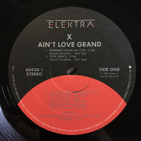 X (5) : Ain't Love Grand (LP, Album, SPA)