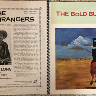 Lionel Long With Patricia Cook, Dave Guard, Don Andrews And The Noel Gilmour Sextet : The Bold Bushrangers - Songs Of Wild Colonial Days (2xLP, Mono, Gat)