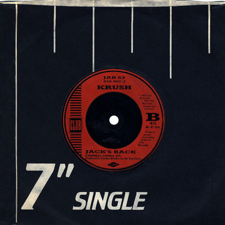 Krush : House Arrest (7", Single, Red)