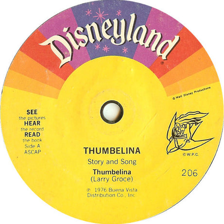 Unknown Artist : Thumbelina Story And Song (7")