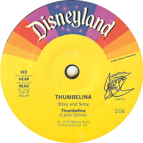 Unknown Artist : Thumbelina Story And Song (7")