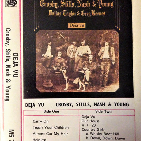 Crosby, Stills, Nash & Young : Déjà Vu (Cass, Album)