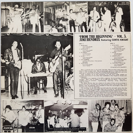 Jimi Hendrix With Curtis Knight : From The Beginning Vol.3 (LP, Comp)