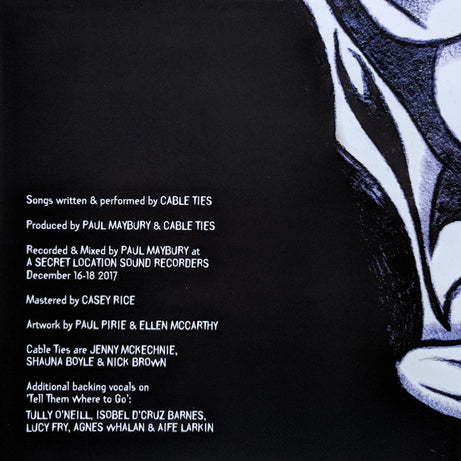 Cable Ties : Tell Them Where To Go​ / ​Choking To Choose (7", Single, Ltd)