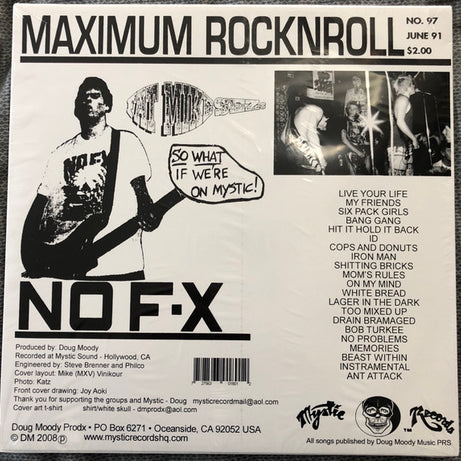 NO F-X* : Maximum Rocknroll (LP, Comp, RP)