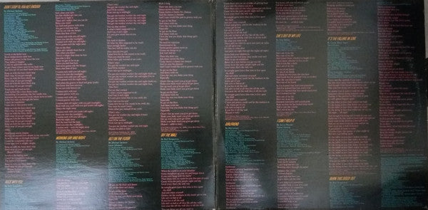 Michael Jackson : Off The Wall (LP, Album, Gat)