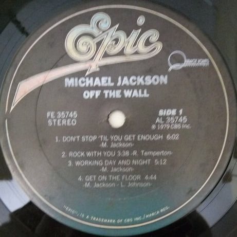 Michael Jackson : Off The Wall (LP, Album, Gat)