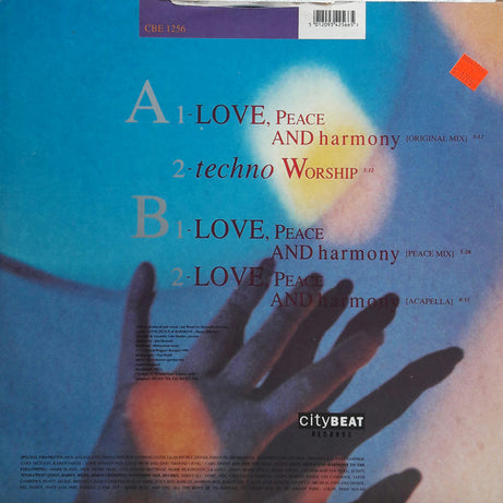 Dream Frequency : Love, Peace And Harmony (12", Single)