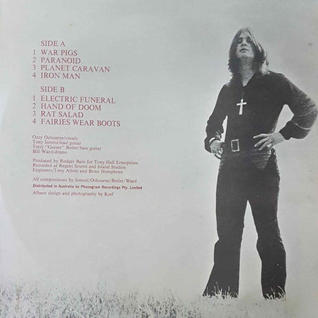 Black Sabbath : Paranoid (LP, Album, Gat)