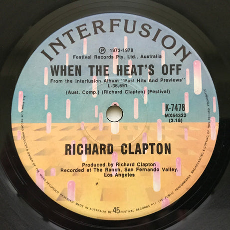 Richard Clapton : Hearts On The Nightline (7", Single)
