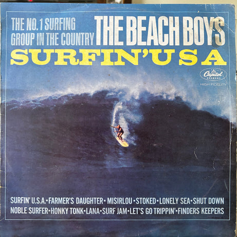 The Beach Boys : Surfin' USA (LP, Album, Mono)