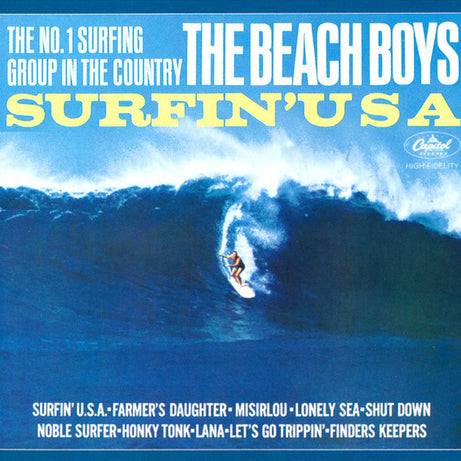 The Beach Boys : Surfin' USA (LP, Album, Mono)