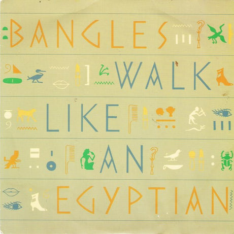 Bangles : Walk Like An Egyptian (7", Single)
