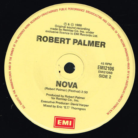 Robert Palmer : Simply Irresistible (7")