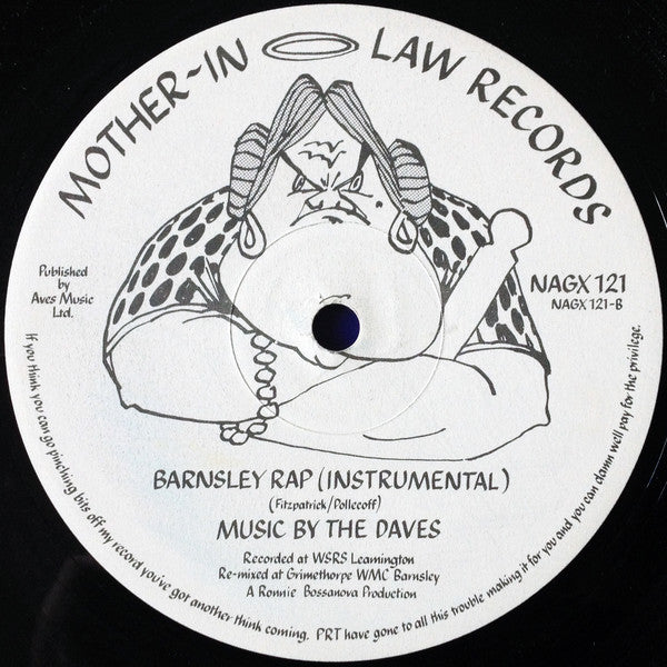 Barnsley Bill : Barnsley Rap (12")