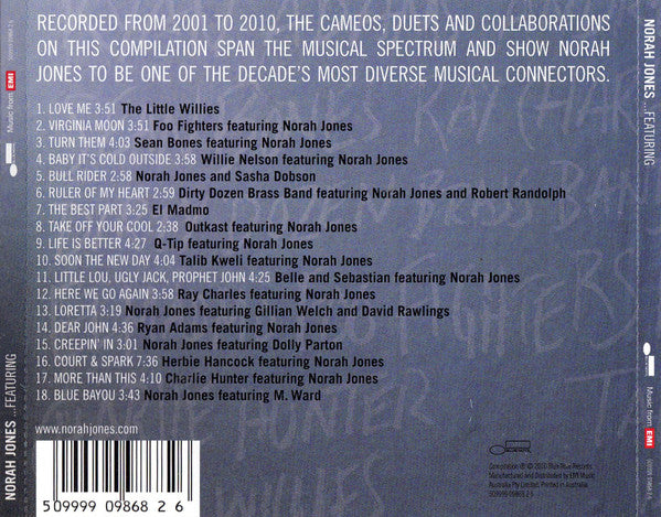 Norah Jones : ...Featuring (CD, Comp)