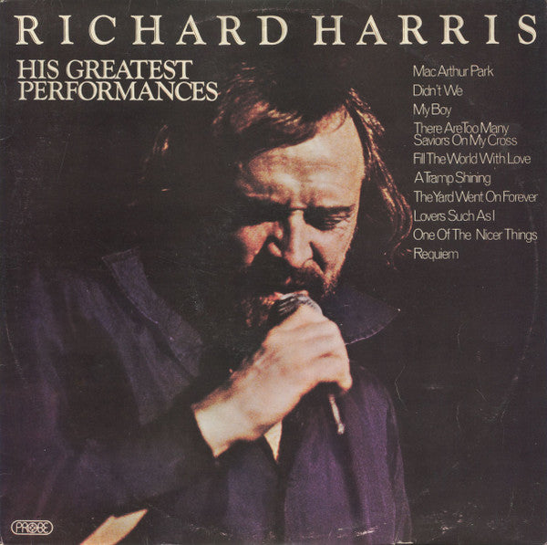 Richard Harris : His Greatest Performances (LP, Comp)