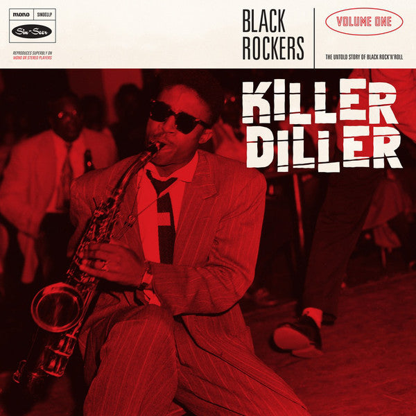 Various : Killer Diller: Black Rockers Vol 1 (LP, Comp)