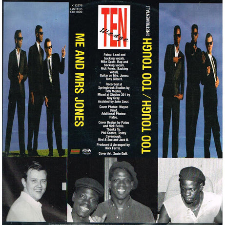 Ten Wedge : Me And Mrs Jones (12", Ltd)