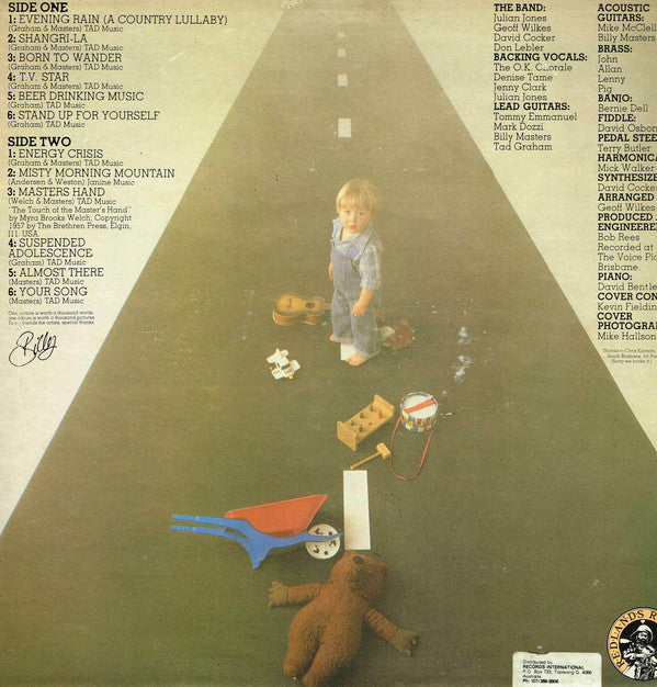 Billy Masters (3) : Born To Wander (LP, Album)