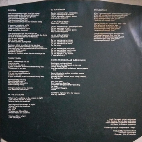 The Stranglers : Black And White (LP, Album)