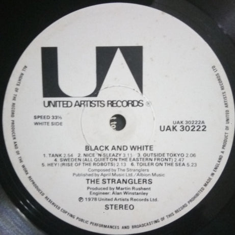 The Stranglers : Black And White (LP, Album)