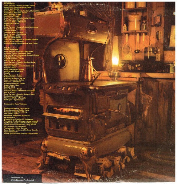 Gene Parsons : Kindling (LP)