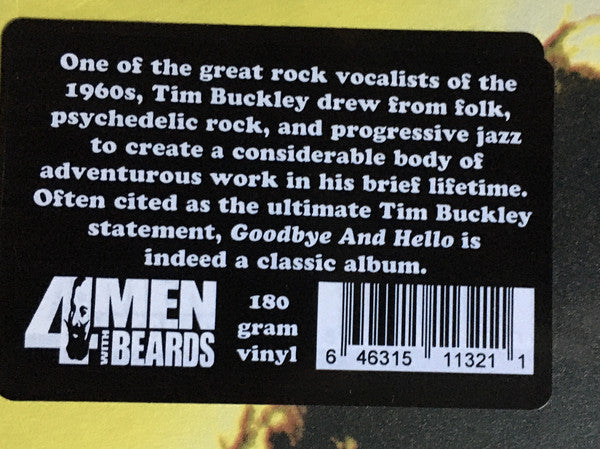 Tim Buckley : Goodbye And Hello (LP, Album, RE, Gat)