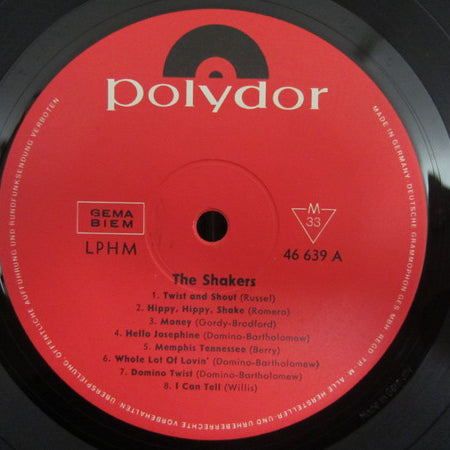 King Size Taylor & The Dominoes : Shakers' Twist Club With King Size Taylor And The Dominoes (LP, Mono)