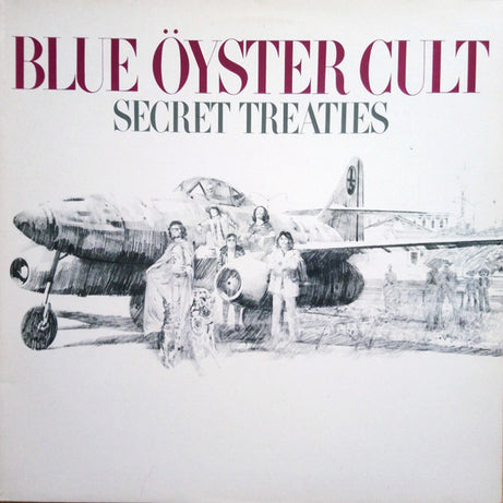 Blue Öyster Cult : Secret Treaties (LP, Album, RE)
