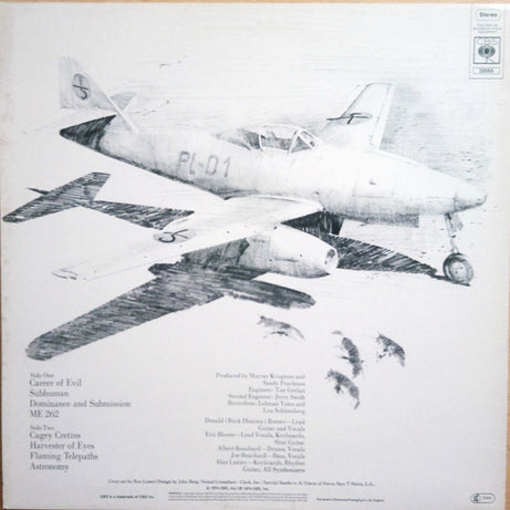Blue Öyster Cult : Secret Treaties (LP, Album, RE)