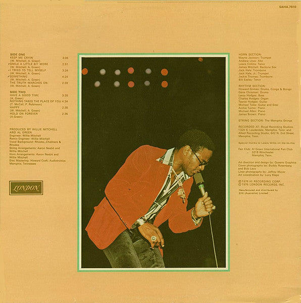 Al Green : Have A Good Time (LP, Album)