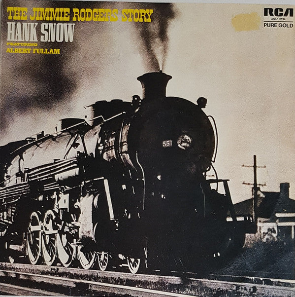 Hank Snow : The Jimmie Rodgers Story (LP)