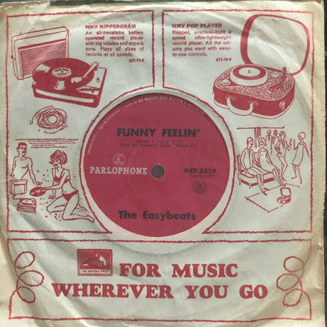 The Easybeats : Sorry / Funny Feelin' (7", Single, Mono)
