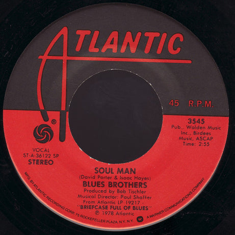 The Blues Brothers : Soul Man (7", Single, Spe)