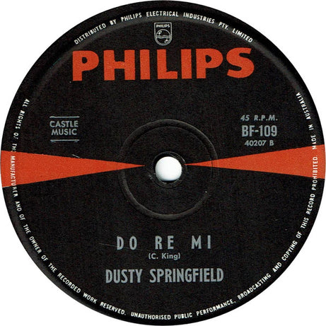 Dusty Springfield : Wishin' And Hopin' (7", Single)