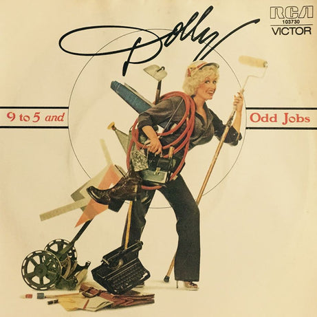 Dolly Parton : 9 To 5 (7", Single, Lim)